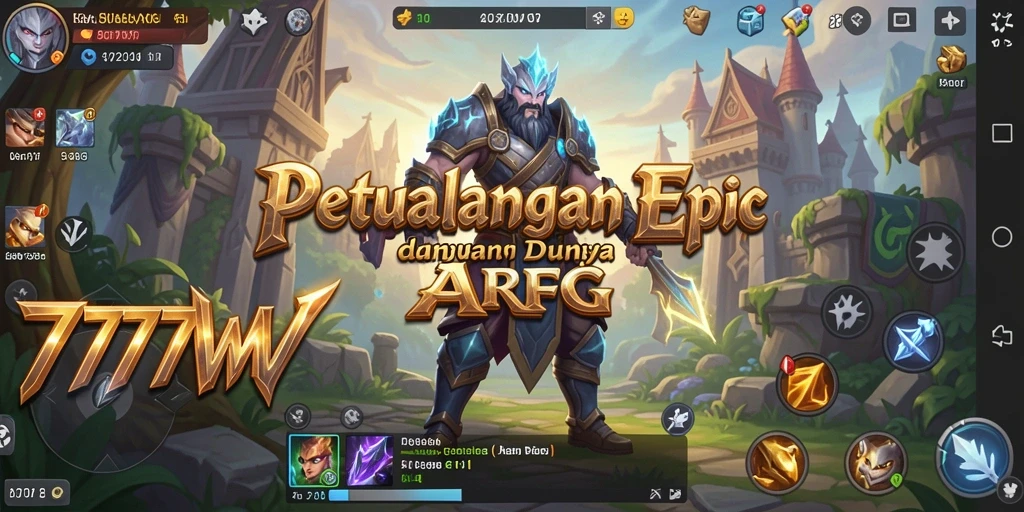 Screenshot gameplay ARPG yang menampilkan aksi mendebarkan dan grafis cantik.