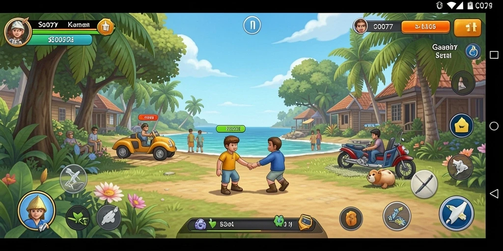 Screenshot dari gameplay C0077 yang menampilkan momen seru.