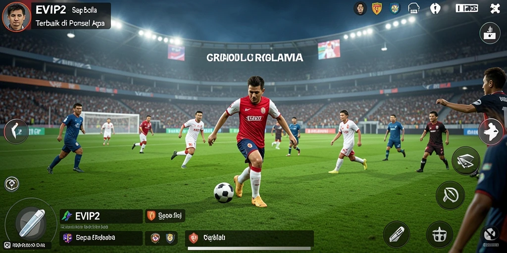 Tampilan gameplay EVIP2 yang intens dan menyenangkan saat bertanding.