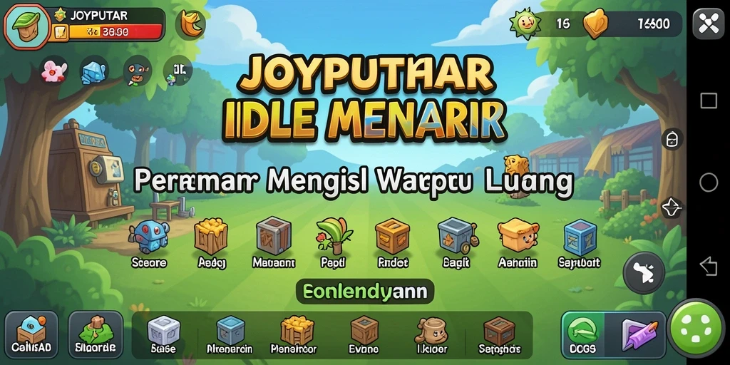 Tampilan gameplay JOYPUTAR yang seru dan menarik.