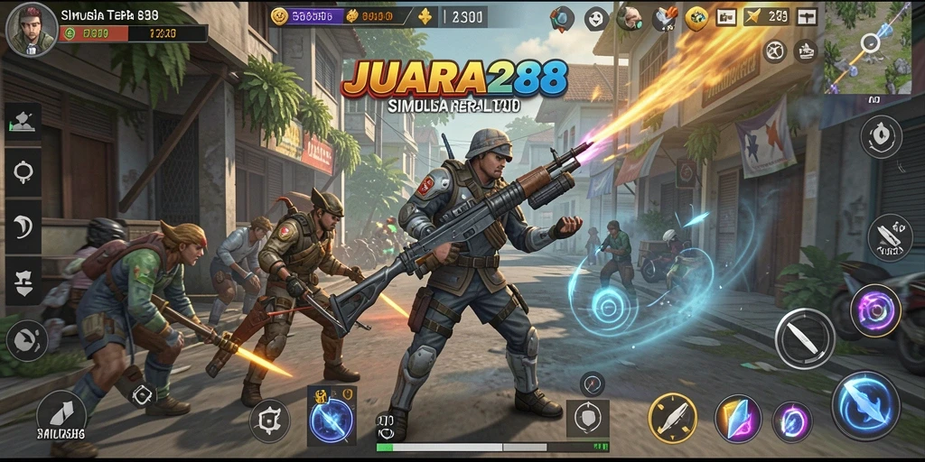 Tampilan gameplay JUARA288 yang mengesankan dan interaktif.